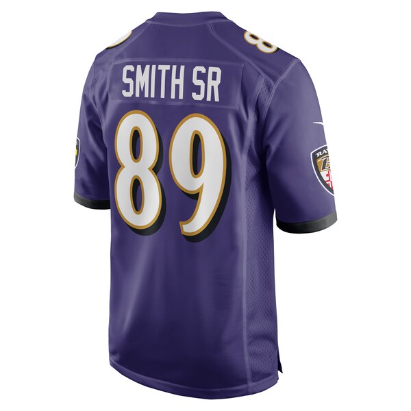 Steve Smith Sr. Baltimore Ravens Nike Retired Player Game Jersey - Purple - Image 3