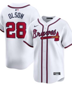 Matt Olson Atlanta Braves Nike Youth Home Limited Player Jersey - White