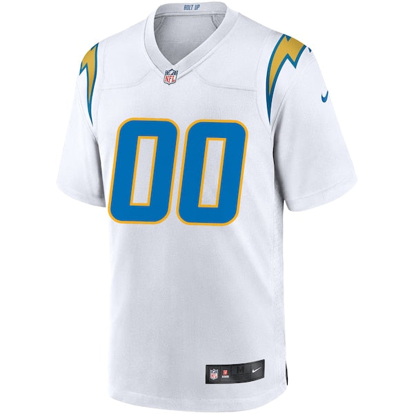 Los Angeles Chargers Nike Custom Game Jersey - White - Image 2