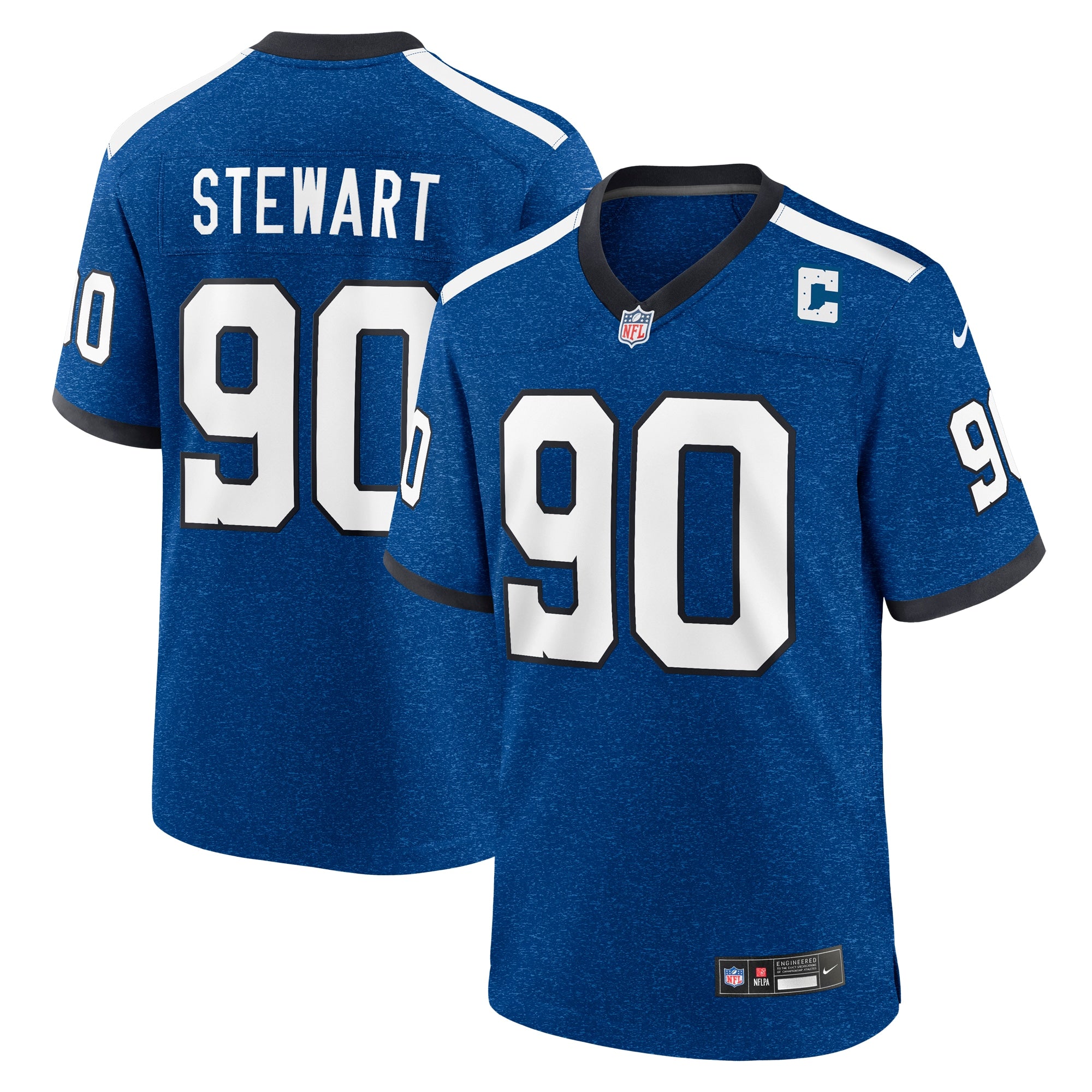 Grover Stewart Indianapolis Colts Nike Game Jersey - Royal/Blue - Image 6