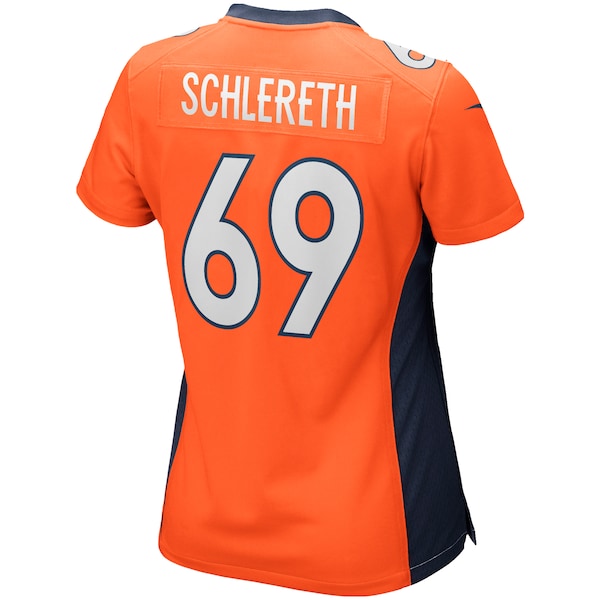 Mark Schlereth Denver Broncos Nike Women's Game Retired Player Jersey - Orange - Image 3
