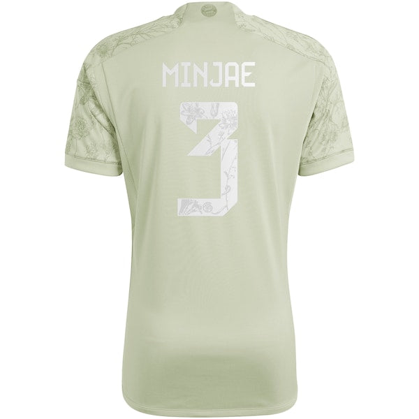 Kim Min-jae Bayern Munich adidas 2023/24 Oktoberfest Replica Player Jersey - Green - Image 3