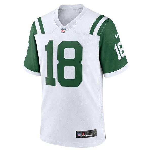Mike Williams New York Jets Nike Classic Alternate Player Game Jersey - White - Image 3