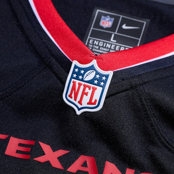 Cam Akers Houston Texans Nike Team Game Jersey - Navy - Image 4
