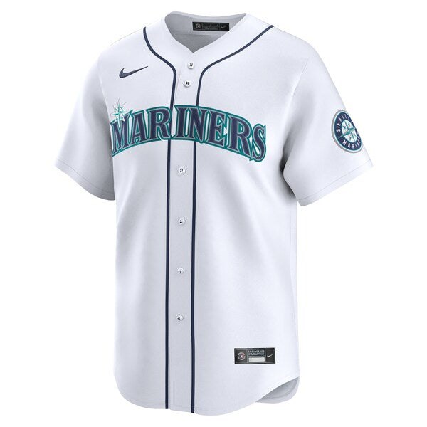 Seattle Mariners Nike Home Limited Jersey - White - Image 2