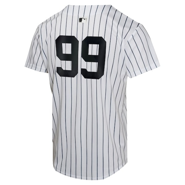 Aaron Judge New York Yankees Nike Youth Home Game Player Jersey - White - Image 3