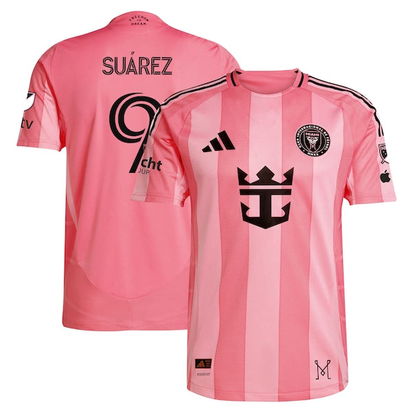 Luis Su¨¢rez Inter Miami CF adidas 2025 Euforia Authentic Player Jersey - Light Pink