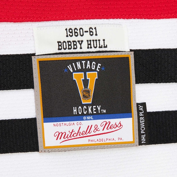Bobby Hull Chicago Blackhawks 1960-61 Power Play Jersey - Scarlet - Image 2