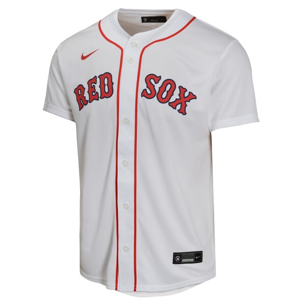Jarren Duran Boston Red Sox Nike Youth Home Player Game Jersey - White - Image 2