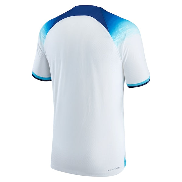 England National Team Nike Youth 2022/23 Home Breathe Stadium Replica Blank Jersey - White - Image 3