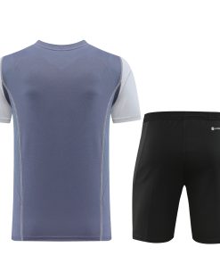 Alternative view of Adidas Short Sleeve Training Jersey Set - AD03- Light Gray