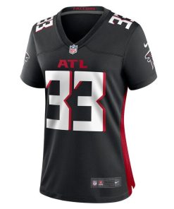 Alternative view of Antonio Hamilton Sr. Atlanta Falcons Nike Women's  Game Jersey -  Black