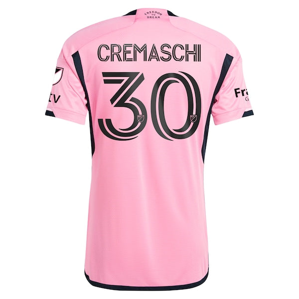 Benjamin Cremaschi Inter Miami CF adidas 2024 2getherness Authentic Player Jersey - Pink - Image 4