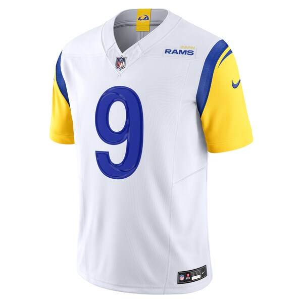 Matthew Stafford Los Angeles Rams Nike Vapor F.U.S.E. Limited Jersey - White/Royal - Image 3