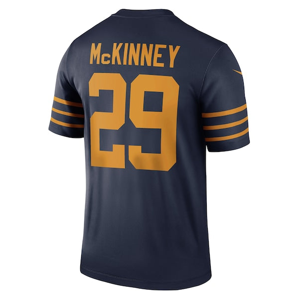 Xavier McKinney Green Bay Packers Nike The 1923 Classic Legend Player Dri-FIT Top - Navy - Image 3