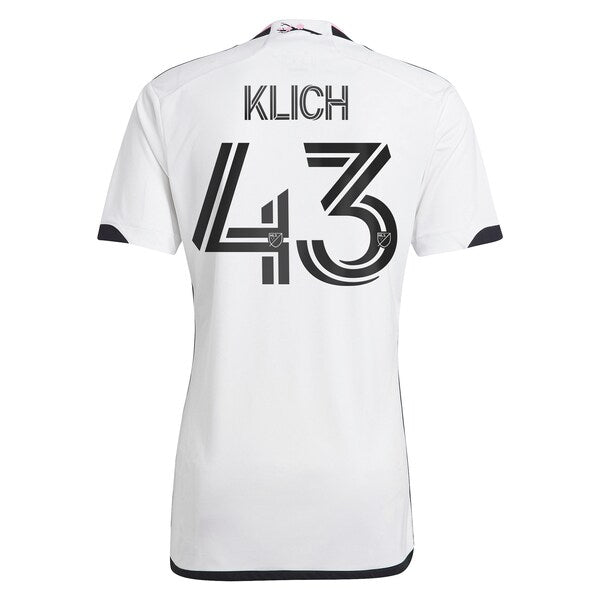 Mateusz Klich D.C. United adidas 2024 The Cherry Blossom Kit Replica Player Jersey - White - Image 3