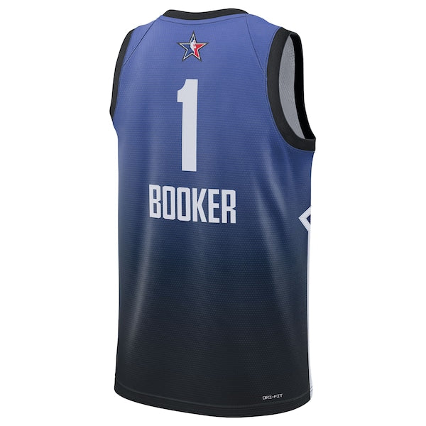 Devin Booker Jordan Brand 2023 NBA All-Star Game Swingman Jersey - Blue - Image 3
