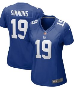 Isaiah Simmons New York Giants Nike Women's Team Game Jersey -  Royal