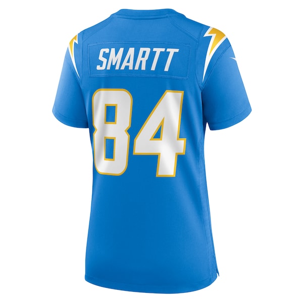 Stone Smartt Los Angeles Chargers Nike Women's Team Game Jersey - Powder Blue - Image 3
