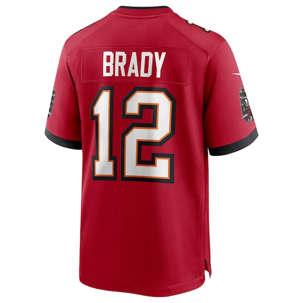 Tom Brady Tampa Bay Buccaneers Nike Super Bowl LV Bound Game Jersey - Red - Image 3