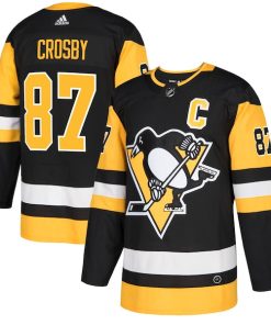 Sidney Crosby Pittsburgh Penguins adidas Authentic Player Jersey - Black
