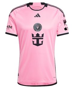Alternative view of Lionel Messi Inter Miami CF adidas 2024 2getherness 2024 2getherness Authentic Player Jersey - Pink