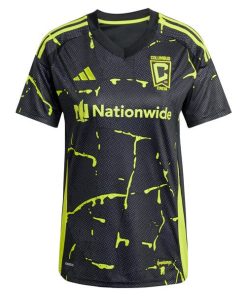 Alternative view of Columbus Crew adidas Women's 2025 The Goosebumps Kit Replica Custom Jersey - Black