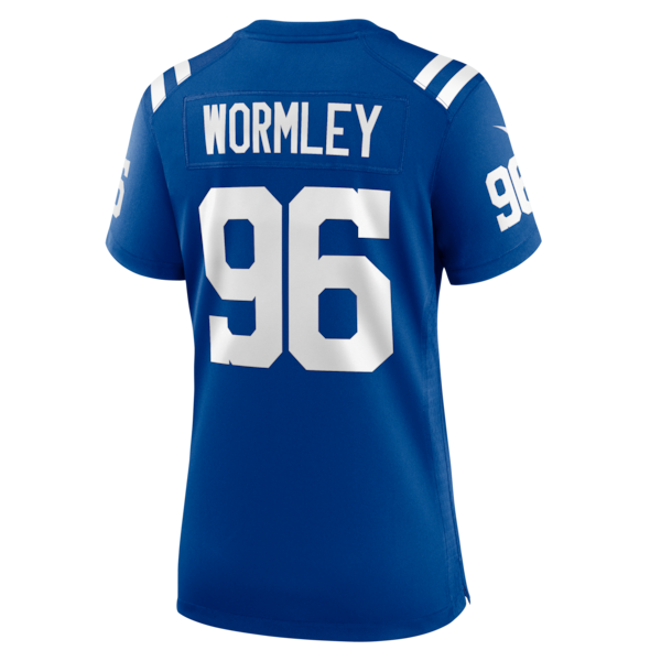 Chris Wormley Indianapolis Colts Nike Women's Team Game Jersey - Royal - Image 3