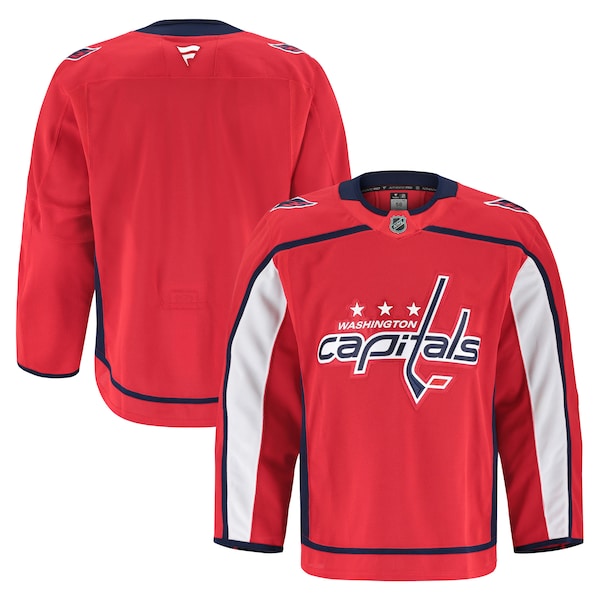 Washington Capitals Home Authentic Pro Jersey - Red
