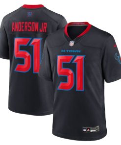 Will Anderson Jr. Houston Texans Nike 2nd Alternate Game Jersey - Navy/Red/White