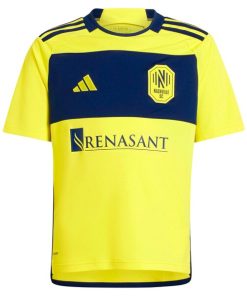 Alternative view of Walker Zimmerman Nashville SC adidas Youth 2024 The 615 Kit Replica Player Jersey - Yellow