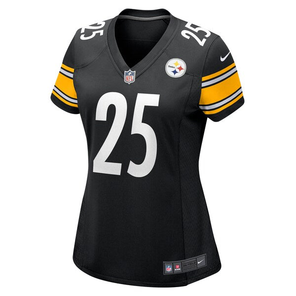 DeShon Elliott Pittsburgh Steelers Nike Women's Game Jersey - Black - Image 3