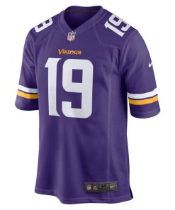Alternative view of Brett Rypien Minnesota Vikings Nike  Game Jersey -  Purple