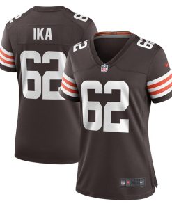Siaki Ika Cleveland Browns Nike Women's Team Game Jersey -  Brown