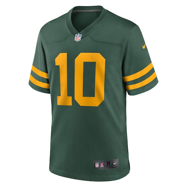 Jordan Love Green Bay Packers Nike Alternate Game Jersey - Green - Image 2