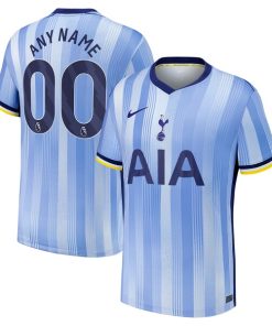 Tottenham Hotspur Nike 2024/25 Away Replica Custom Jersey - Blue