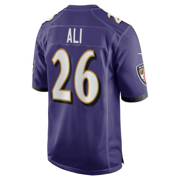 Rasheen Ali Baltimore Ravens Nike Team Game Jersey - Purple - Image 4