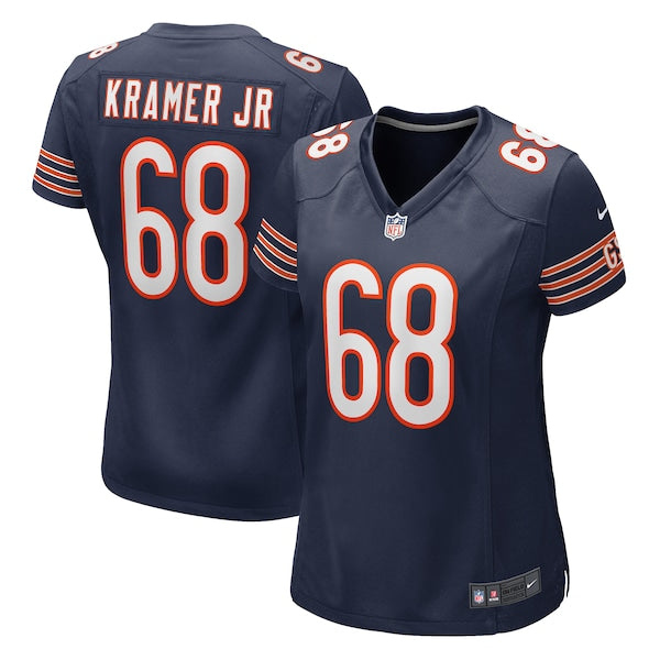 Doug Kramer Jr. Chicago Bears Nike Women's Game Jersey - Navy