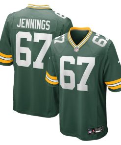 Donovan Jennings Green Bay Packers Nike Team Game Jersey -  Green