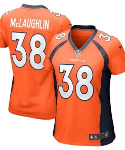 Jaleel McLaughlin Denver Broncos Nike Women's  Game Jersey -  Orange