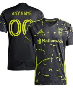Columbus Crew adidas 2025 The Goosebumps Kit Replica Custom Jersey - Black