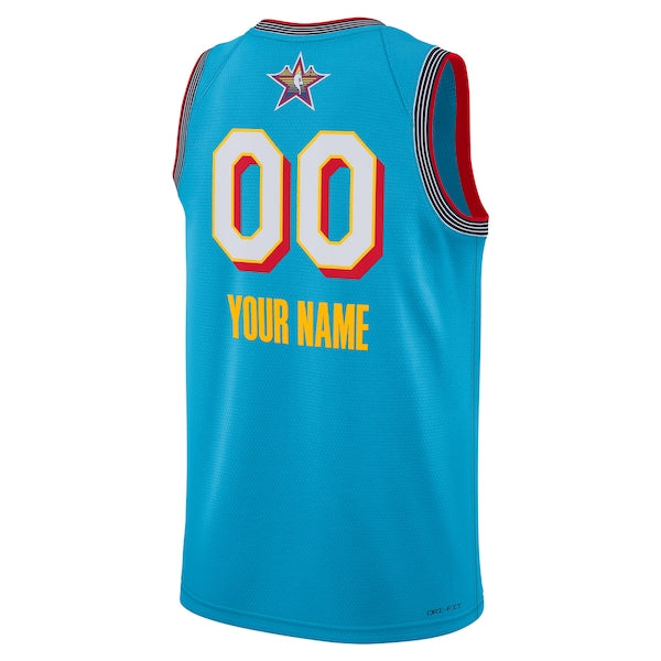 Jordan Brand Unisex 2025 NBA All-Star Game Swingman Pick-A-Player Jersey - Light Blue - Image 3