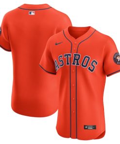 Houston Astros Nike Alternate Elite Jersey - Orange