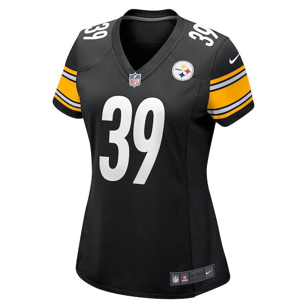 Minkah Fitzpatrick Pittsburgh Steelers Nike Women's Game Jersey - Black - Image 3