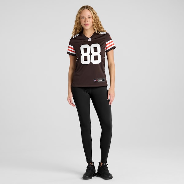 Jordan Akins Cleveland Browns Nike Women's Game Jersey - Brown