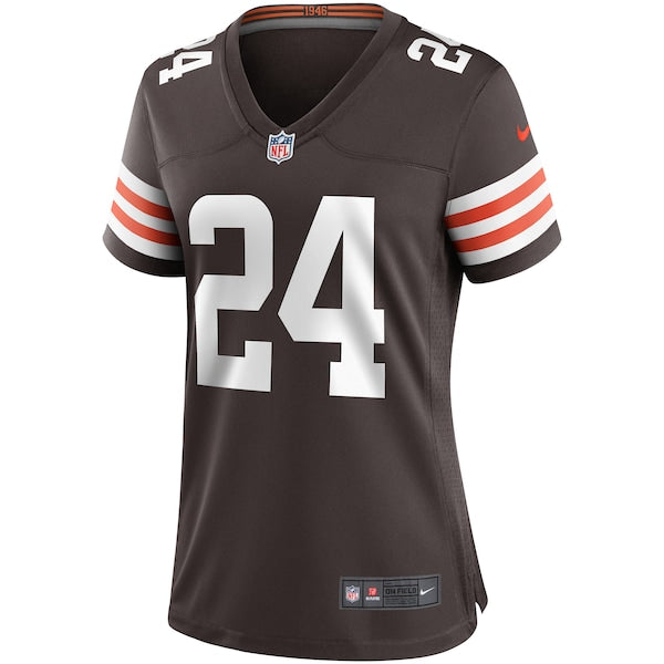 Nick Chubb Cleveland Browns Nike Women's Game Jersey - Brown - Image 2