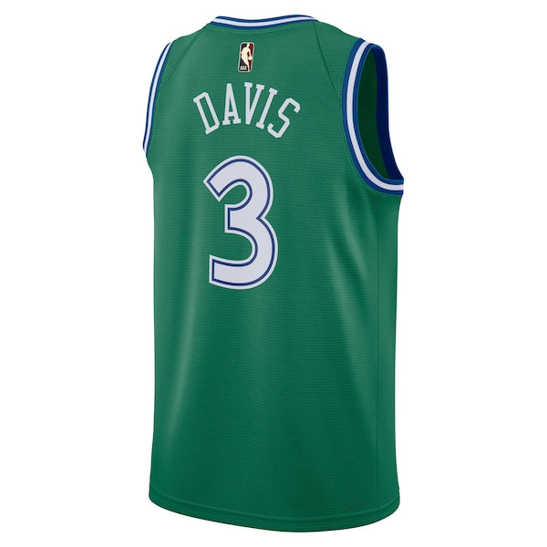 Anthony Davis Dallas Mavericks Nike Unisex Swingman Jersey - Classic Edition - Green - Image 4