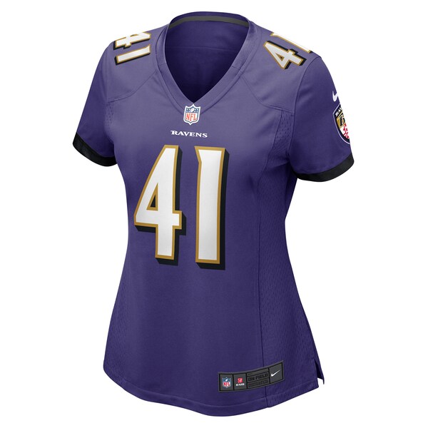 Daryl Worley Baltimore Ravens Nike Women's Game Player Jersey - Purple - Image 2