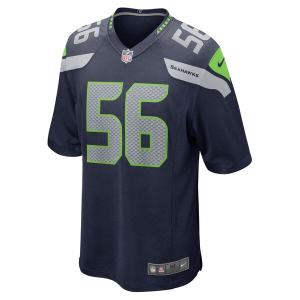 Jordyn Brooks Seattle Seahawks Nike Player Game Jersey - College Navy - Image 2