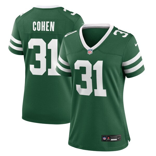 Tarik Cohen New York Jets Nike Women's Team Game Jersey - Legacy Green - Image 2